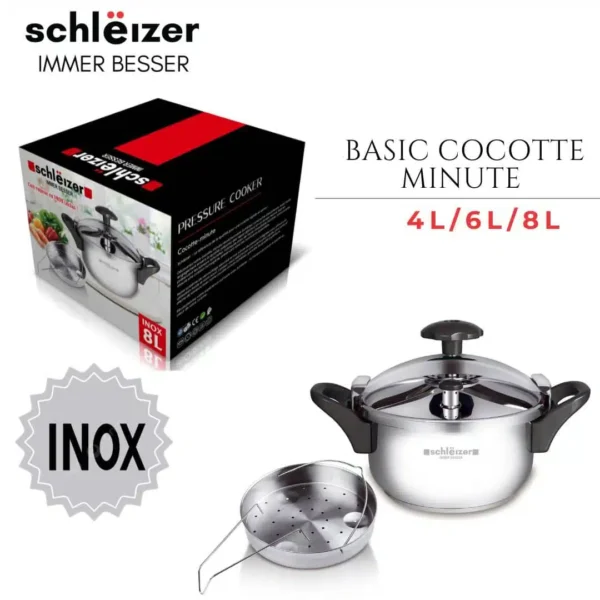 Cocotte Schlaizer Inox 18/10 Classique