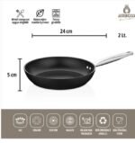 مقلاة AMBOSS دارك بان غير لاصقة – 24×5 سم