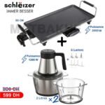 Hachoir Schleizer 2L + Plaque Schleizer 50Cm