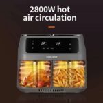 SOKANY AIR FRAYER DOUBLE BASKET 8L XXL - الصورة 5