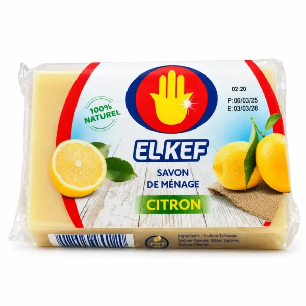 ELKEF Savon de Ménage Citron