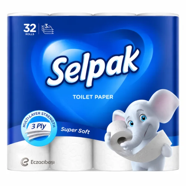 Selpak Papier Hygiénique 32 Rouleaux