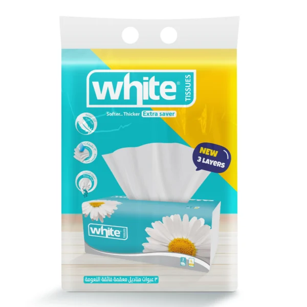 White Tissues 3 Layers