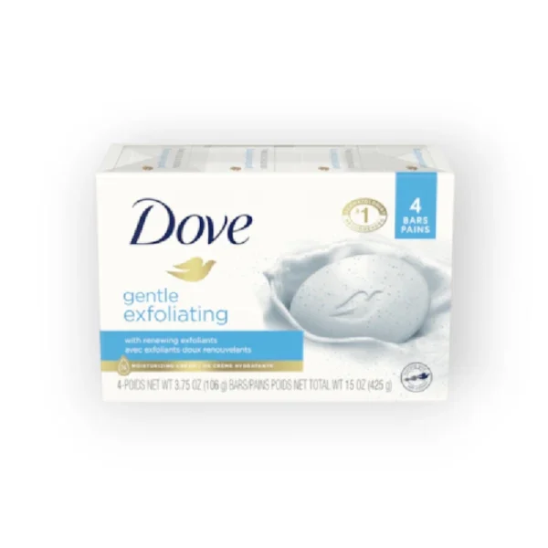 Dove Gentle Exfoliating 4x90g