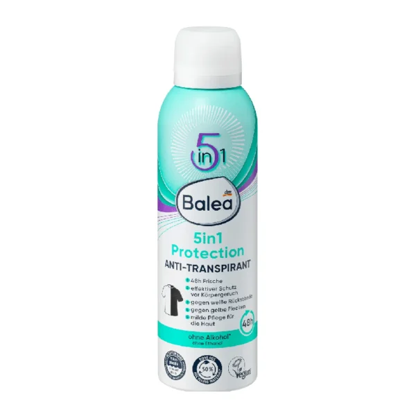 Balea - Déodorant anti-transpirant 5in1 Protection