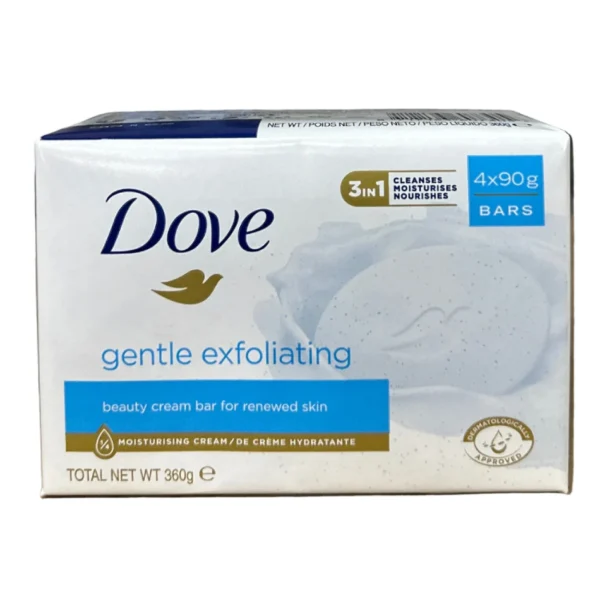 Dove Gentle Exfoliating 4x90g