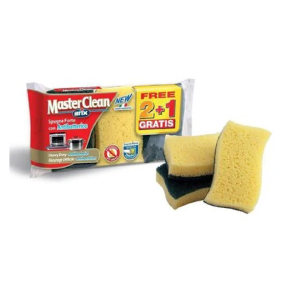 MasterClean Éponge Abrasive 2+1